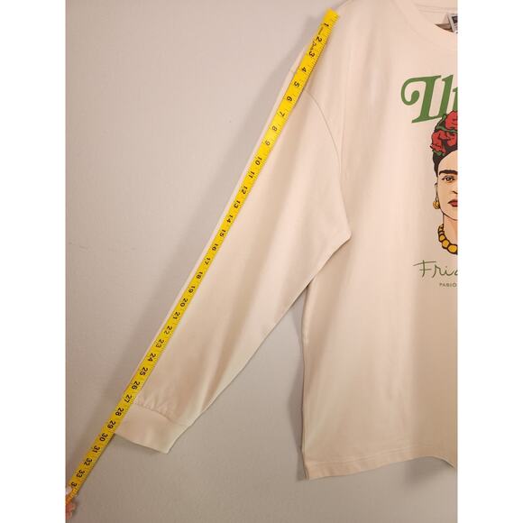 ILTHY x Frida Kahlo Limited Edition Size 2X Cream Streetwear Art Collaboration - Picture 3 of 11